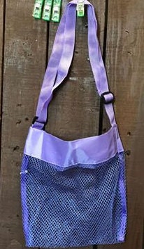 Personalized Mesh Seashell Bags